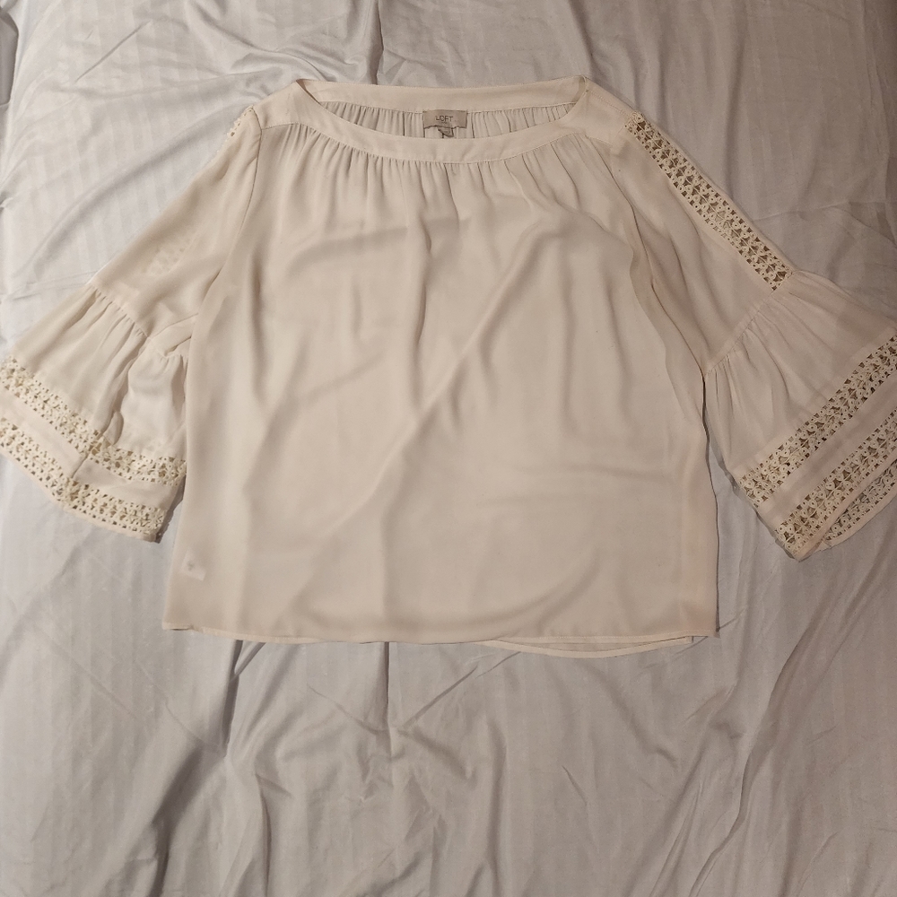 White Loft Blouse